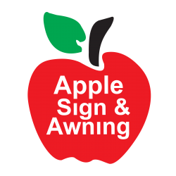 Apple Sign and Awning